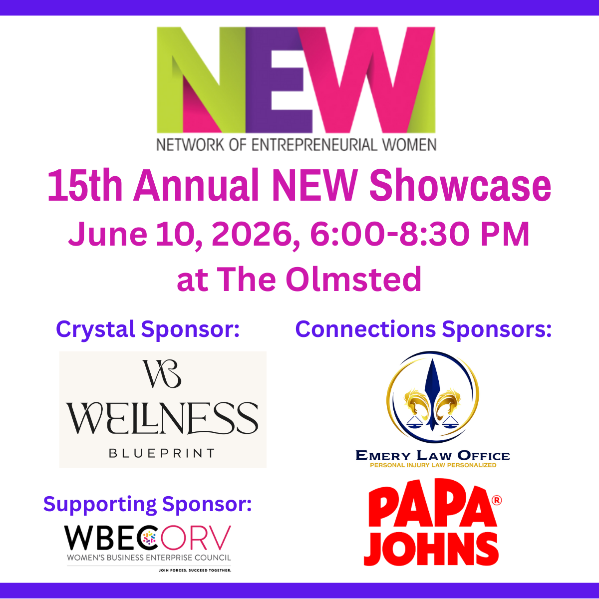 Showcase Vendor Registration - SOLD OUT!